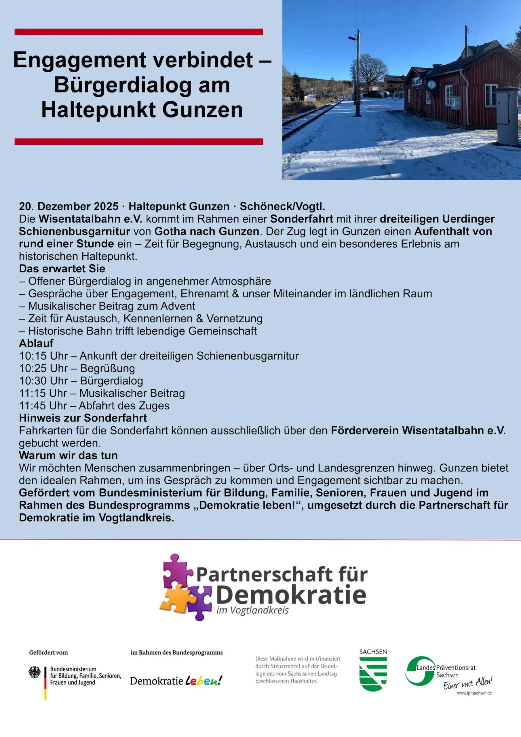 Bürgerdialog am HP Gunzen